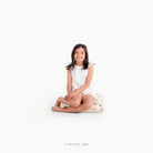 Peter Rabbit™ (on sale) / Square@little girl sitting a mini cushion