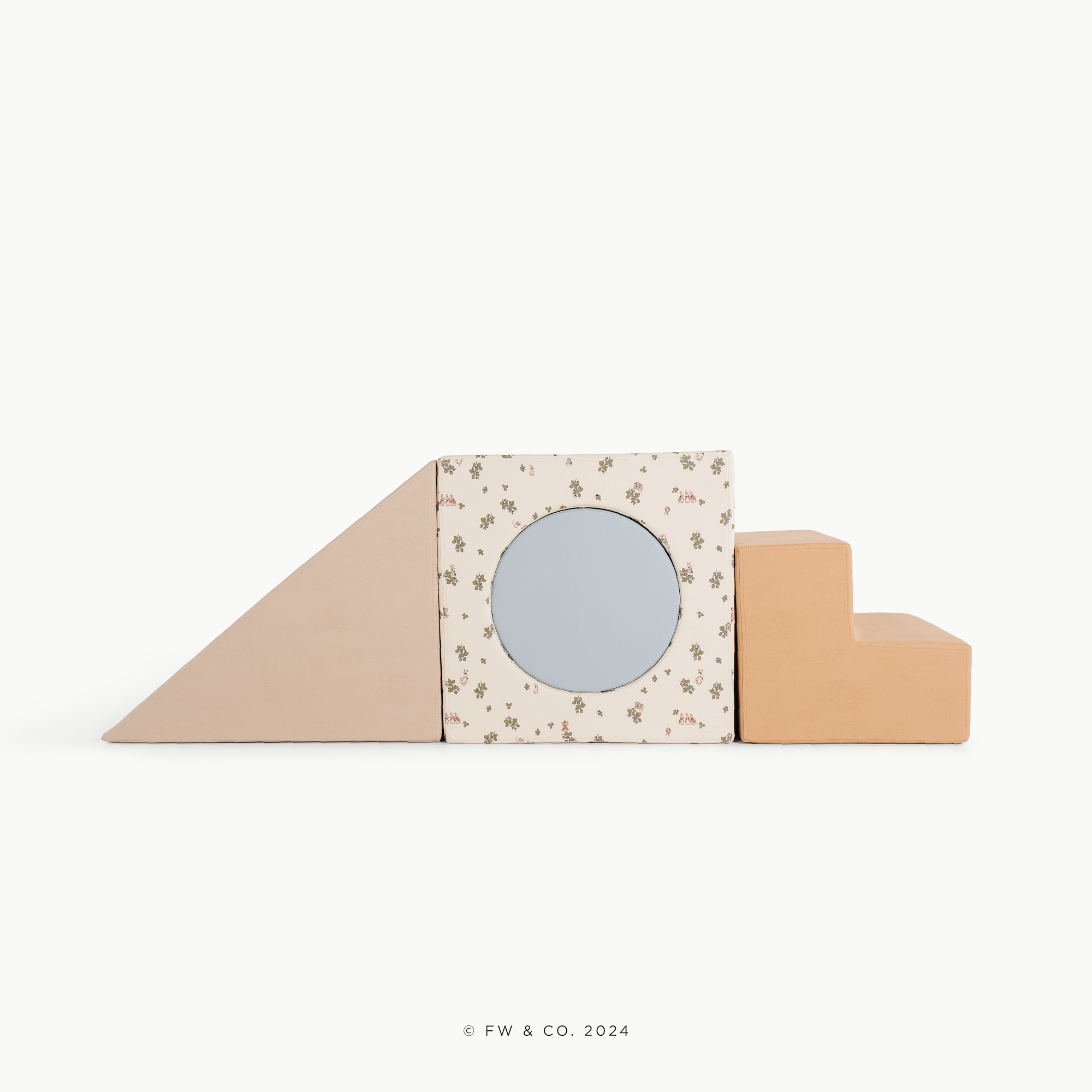 Peter Rabbit™ • Our Beatrix Blue • Millet • Wheat (on sale)@detailed product shot of block playset
