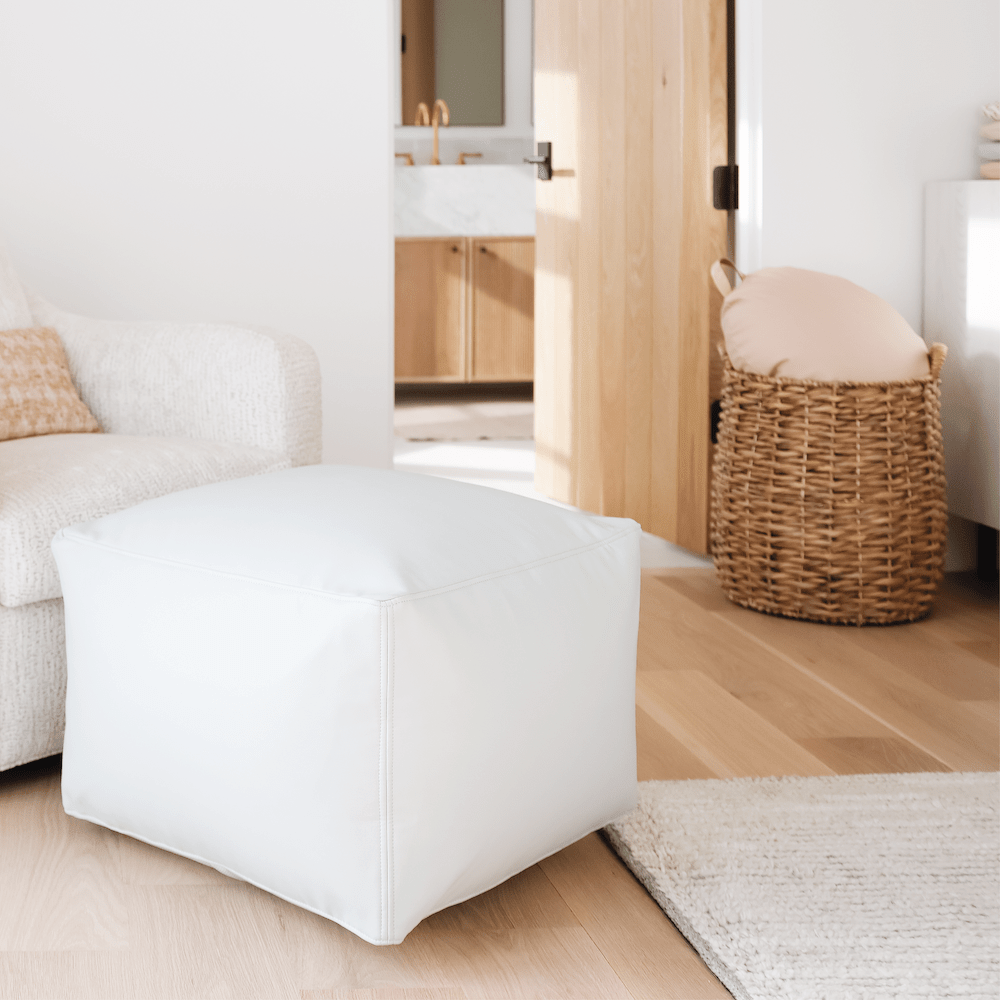 Dawn (on sale)@Square Pouf in a home