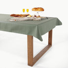 Thyme@Thyme tablecloth on table