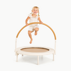 Ivory@Indoor trampoline for toddlers and young kids designed for everyday play at home