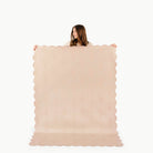 Untanned Scallop@Woman holding the Untanned Scallop Midi+