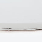 Pewter (on sale)@zipper detail on pewter padded midi circle