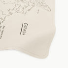 Canada Map@Gathre deboss detail on the Canada Map Micro mat