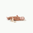 Alphabet@Baby sitting on the Ivory Micro mat