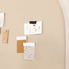 Millet (on sale)@Close-up of pinboard showing premium materials and clean design