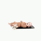 Raven@Baby sitting on the Raven Micro mat